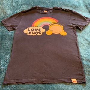 Men’s harajuku mini T-shirt